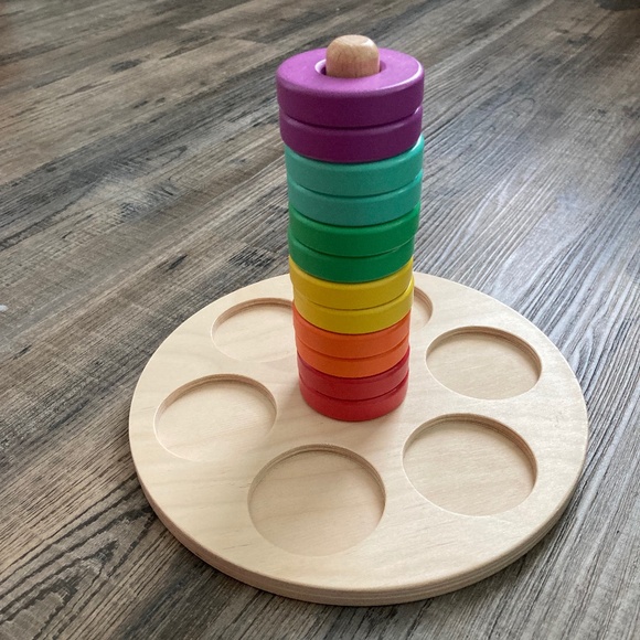 Lovevery Other - Lovevery Flexible Wooden Stacker